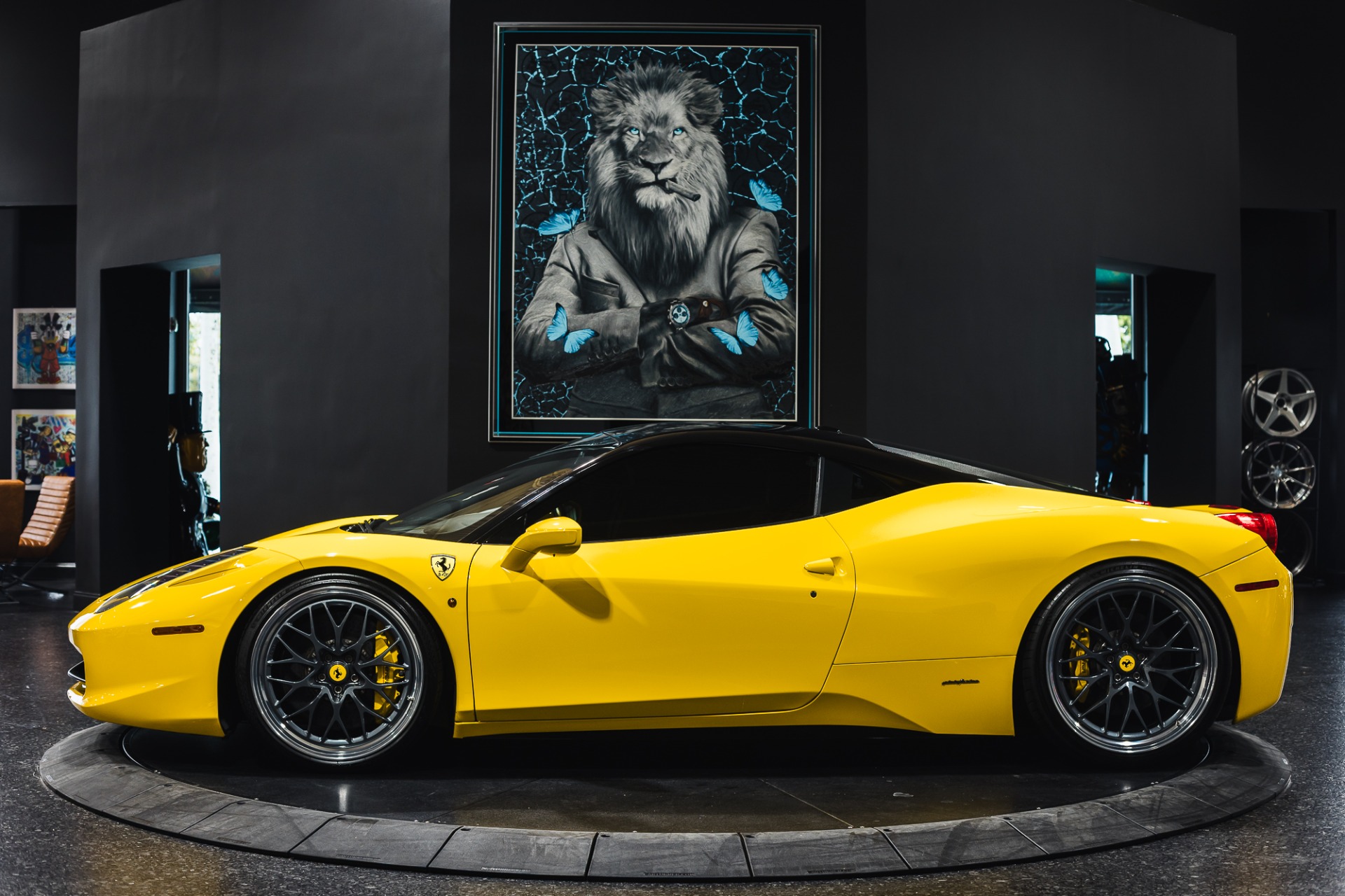 Used 2013 Ferrari 458 Italia Collector Grade in Giallo Modena +